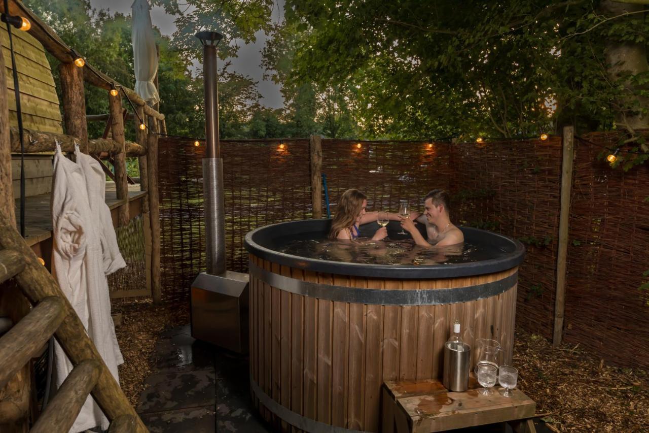 דוקום Boomhuis Met Optioneel Wellness - Vakantiepark De Schreiershoek מראה חיצוני תמונה